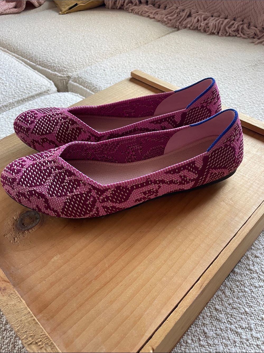 Rothy’s pink flats size 10 - Picture 2 of 5